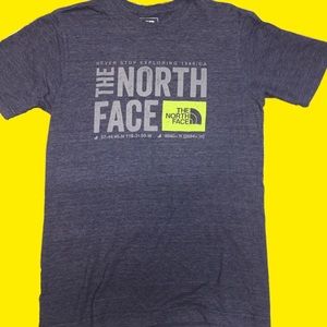 Like new the north face T-shirt size small grey